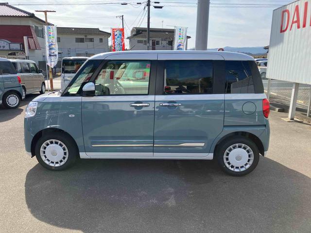 ムーヴキャンバスストライプスＧ　届出済未使用車２ＷＤ　ＣＶＴ　６６０ｃｃ　ディスプレイオーディオ　衝突被害軽減ブレーキ　横滑り防止装置　ＡＢＳ　サイドエアバッグ　アイドリングストップ　プッシュボタンスタート　両側電動スライドドア　届出済未使用車（福島県）の中古車