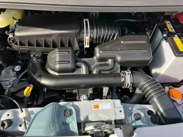 ムーヴキャンバスストライプスＧ　届出済未使用車２ＷＤ　ＣＶＴ　６６０ｃｃ　ディスプレイオーディオ　衝突被害軽減ブレーキ　横滑り防止装置　ＡＢＳ　サイドエアバッグ　アイドリングストップ　プッシュボタンスタート　両側電動スライドドア　届出済未使用車（福島県）の中古車