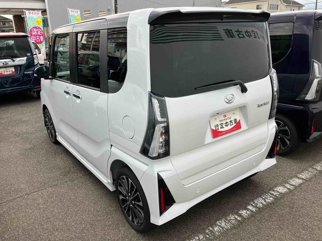 タントカスタムRSリミテッド2WD CVT 660cc ディスプレイオーディオ バックカメラ ETC車載器 前席シートヒーター クルーズコントロール 衝突被害軽減ブレーキ 横滑り防止機能 両側電動スライドドア(福島県)の中古車