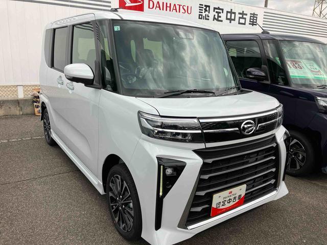 タントカスタムRSリミテッド4WD CVT 660cc 衝突被害軽減ブレーキ 横滑り防止機能 クルーズコントロール 両側電動スライドドア 電動パーキングブレーキ アイドリングストップ プッシュボタンスタート(福島県)の中古車
