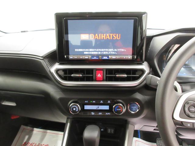 ロッキーＸ　ＨＥＶパノラマモニター　９インチナビ　ドライブレコーダー　シートヒーター　ＵＳＢ入力端子　Ｂｌｕｅｔｏｏｔｈ　オートライト　キーフリー　衝突被害軽減システム　レーンアシスト　オートマチックハイビーム（岡山県）の中古車