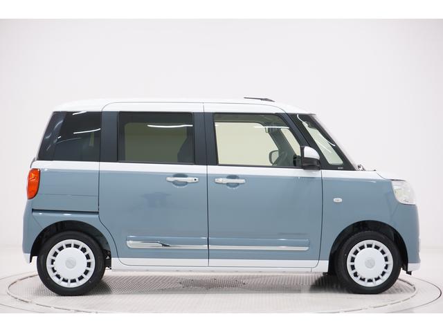 ムーヴキャンバスストライプスＧ両側パワースライドドア　シートヒーター　ＵＳＢ入力端子　ホッとカップホルダー　オートライト　キーフリー　アイドリングストップ　衝突被害軽減システム　レーンアシスト　オートマチックハイビーム（岡山県）の中古車