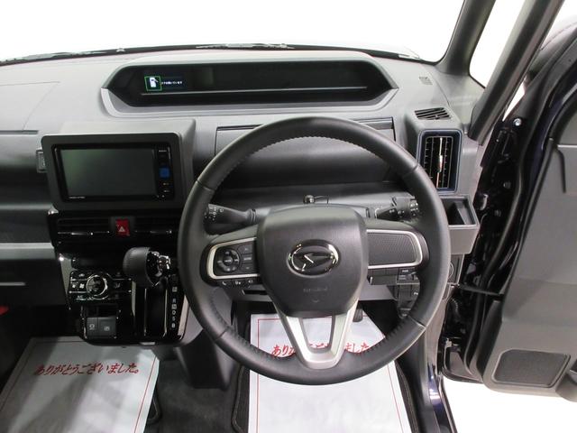 タントカスタムＲＳパノラマモニター　７インチナビ　両側パワースライドドア　シートヒーター　ＵＳＢ入力端子　Ｂｌｕｅｔｏｏｔｈ　オートライト　キーフリー　アイドリングストップ　ティーゼットデオプラス（岡山県）の中古車