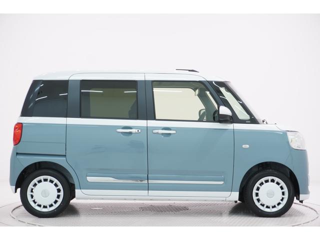 ムーヴキャンバスストライプスＧバックモニター　７インチナビ　両側パワースライドドア　シートヒーター　ＵＳＢ入力端子　Ｂｌｕｅｔｏｏｔｈ　ホッとカップホルダー　オートライト　キーフリー　アイドリングストップ　ティーゼットデオプラス（岡山県）の中古車