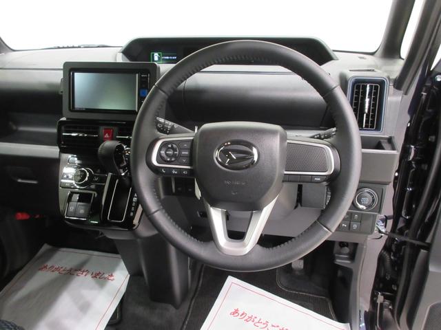 タントカスタムＲＳパノラマモニター　７インチナビ　両側パワースライドドア　シートヒーター　ＵＳＢ入力端子　Ｂｌｕｅｔｏｏｔｈ　オートライト　キーフリー　アイドリングストップ　ティーゼットデオプラス（岡山県）の中古車