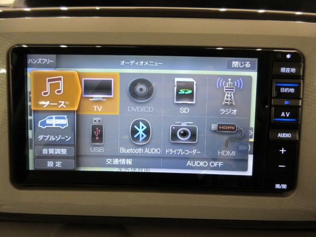 ムーヴキャンバスＧホワイトアクセントＶＳ　ＳＡ３シートヒーター　両側パワースライドドア　オートライト　キーフリー　アイドリングストップ　パノラマモニター　ナビ　ドライブレコーダー　ＵＳＢ入力端子　Ｂｌｕｅｔｏｏｔｈ　ティーゼットデオプラス（岡山県）の中古車