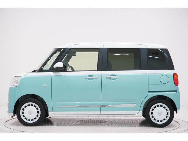 ムーヴキャンバスストライプスＧバックモニター　７インチナビ　両側パワースライドドア　シートヒーター　ＵＳＢ入力端子　Ｂｌｕｅｔｏｏｔｈ　ホッとカップホルダー　オートライト　キーフリー　ティーゼットデオプラス　エコアイドル非装着車（岡山県）の中古車