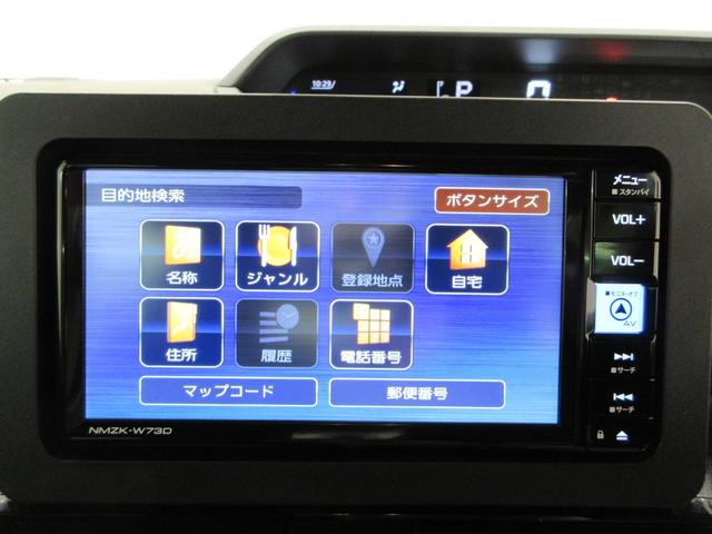 タントカスタムＸバックモニター　７インチナビ　ドライブレコーダー　両側パワースライドドア　シートヒーター　ＵＳＢ入力端子　Ｂｌｕｅｔｏｏｔｈ　オートライト　キーフリー　アイドリングストップ　ティーゼットデオプラス（岡山県）の中古車