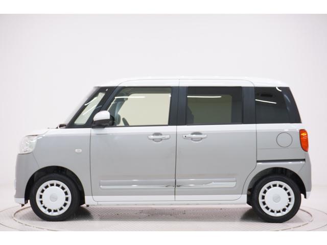 ムーヴキャンバスストライプスＧバックモニター　７インチナビ　両側パワースライドドア　シートヒーター　ＵＳＢ入力端子　Ｂｌｕｅｔｏｏｔｈ　ホッとカップホルダー　オートライト　キーフリー　アイドリングストップ　ティーゼットデオプラス（岡山県）の中古車