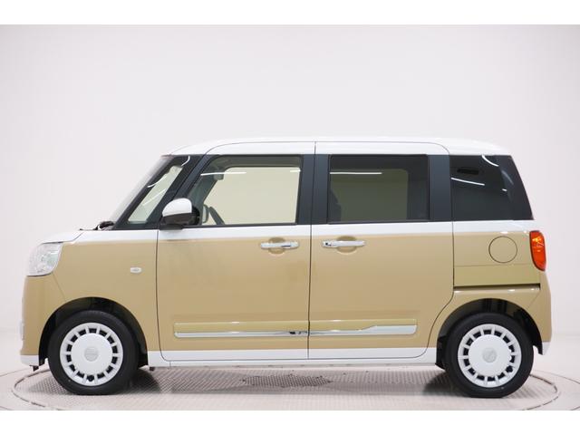 ムーヴキャンバスストライプスＧパノラマモニター　７インチナビ　ドライブレコーダー　両側パワースライドドア　シートヒーター　ＵＳＢ入力端子　Ｂｌｕｅｔｏｏｔｈ　ホッとカップホルダー　オートライト　キーフリー　アイドリングストップ（岡山県）の中古車