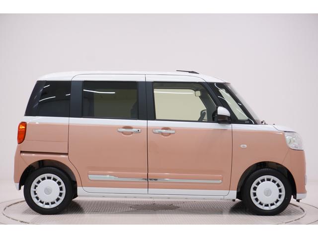 ムーヴキャンバスストライプスGターボパノラマモニター 7インチナビ 両側パワースライドドア シートヒーター USB入力端子 Bluetooth オートライト キーフリー アイドリングストップ ティーゼットデオプラス(岡山県)の中古車