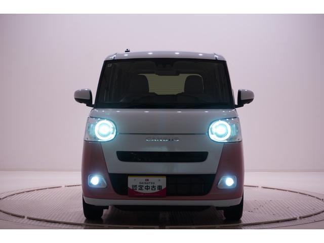 ムーヴキャンバスストライプスGターボパノラマモニター 7インチナビ 両側パワースライドドア シートヒーター USB入力端子 Bluetooth オートライト キーフリー アイドリングストップ ティーゼットデオプラス(岡山県)の中古車