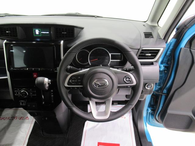 トールカスタムG両側パワースライドドア オートライト キーフリー アイドリングストップ パノラマモニター ナビ USB入力端子 Bluetooth 衝突被害軽減システム レーンアシスト オートマチックハイビーム(岡山県)の中古車