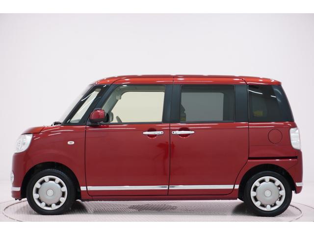 ムーヴキャンバスＧメイクアップ　ＳＡ２両側パワースライドドア　オートライト　キーフリー　アイドリングストップ　電動格納式ドアミラー　衝突被害軽減システム　レーンアシスト　ティーゼットデオプラス（岡山県）の中古車