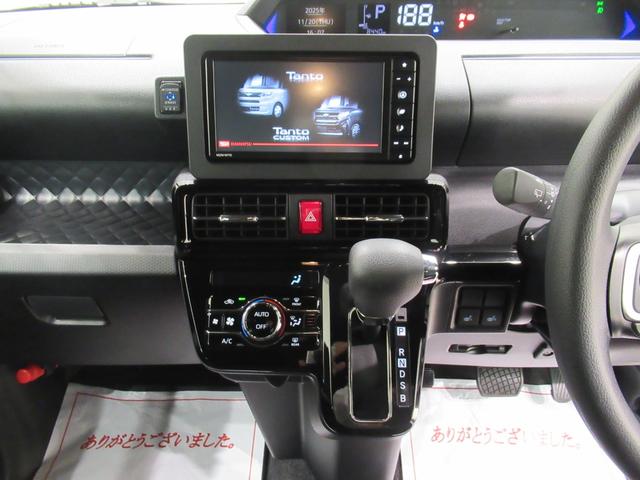 タントカスタムＸスタイルセレクションシートヒーター　両側パワースライドドア　オートライト　キーフリー　アイドリングストップ　パノラマモニター　ナビ　ドライブレコーダー　ＵＳＢ入力端子　Ｂｌｕｅｔｏｏｔｈ　ティーゼットデオプラス（岡山県）の中古車