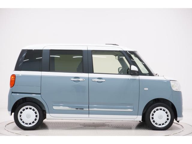 ムーヴキャンバスストライプスＧパノラマモニター　７インチナビ　ドライブレコーダー　両側パワースライドドア　シートヒーター　ＵＳＢ入力端子　Ｂｌｕｅｔｏｏｔｈ　ホッとカップホルダー　オートライト　キーフリー　アイドリングストップ（岡山県）の中古車