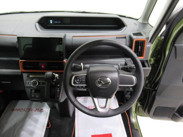 タントファンクロスターボパノラマモニター 9インチディスプレイオーディオ ドライブレコーダー 両側パワースライドドア シートヒーター USB入力端子 Bluetooth オートライト キーフリー アイドリングストップ(岡山県)の中古車