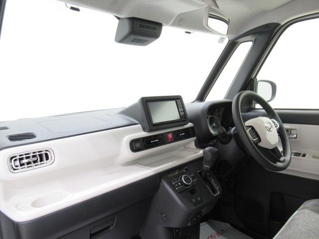 ムーヴキャンバスストライプスGターボパノラマモニター 7インチナビ 両側パワースライドドア シートヒーター USB入力端子 Bluetooth ホッとカップホルダー オートライト キーフリー アイドリングストップ ティーゼットデオプラス(岡山県)の中古車