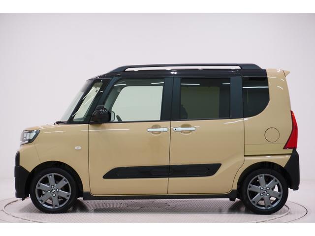 タントファンクロスターボパノラマモニター　７インチナビ　ドライブレコーダー　両側パワースライドドア　シートヒーター　ＵＳＢ入力端子　Ｂｌｕｅｔｏｏｔｈ　オートライト　キーフリー　アイドリングストップ　ティーゼットデオプラス（岡山県）の中古車