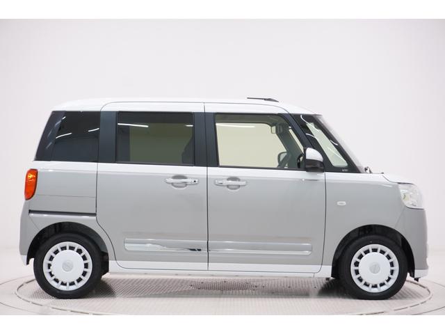 ムーヴキャンバスストライプスGターボパノラマモニター 9インチディスプレイオーディオ 両側パワースライドドア シートヒーター USB入力端子 Bluetooth ホッとカップホルダー オートライト キーフリー アイドリングストップ(岡山県)の中古車