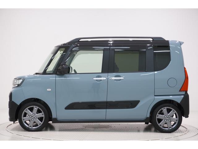 タントファンクロスターボパノラマモニター 9インチディスプレイオーディオ ドライブレコーダー 両側パワースライドドア シートヒーター USB入力端子 Bluetooth オートライト キーフリー アイドリングストップ(岡山県)の中古車