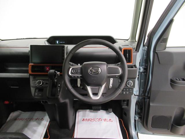 タントファンクロスターボパノラマモニター 9インチディスプレイオーディオ ドライブレコーダー 両側パワースライドドア シートヒーター USB入力端子 Bluetooth オートライト キーフリー アイドリングストップ(岡山県)の中古車