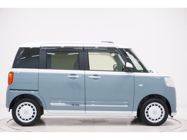 ムーヴキャンバスストライプスＧパノラマモニター　１０インチナビ　ドライブレコーダー　両側パワースライドドア　シートヒーター　ＵＳＢ入力端子　Ｂｌｕｅｔｏｏｔｈ　ホッとカップホルダー　オートライト　キーフリー　アイドリングストップ（岡山県）の中古車