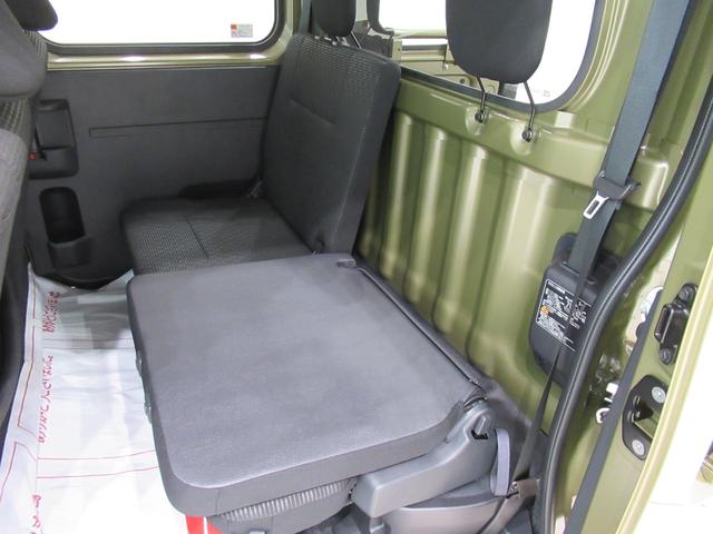 ハイゼットカーゴデッキバンＧ両側スライドドア　オートライト　キーフリー　アイドリングストップ　電動格納式ドアミラー　衝突被害軽減システム　レーンアシスト　オートマチックハイビーム　ティーゼットデオプラス（岡山県）の中古車