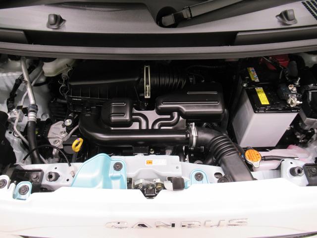 ムーヴキャンバスストライプスＧ両側パワースライドドア　シートヒーター　ＵＳＢ入力端子　ホッとカップホルダー　オートライト　キーフリー　アイドリングストップ　電動パーキングブレーキ　ティーゼットデオプラス（岡山県）の中古車