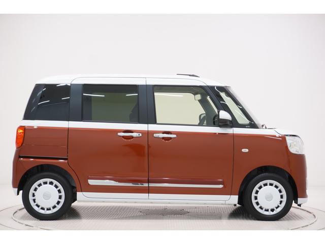 ムーヴキャンバスストライプスＧパノラマモニター　７インチナビ　ドライブレコーダー　両側パワースライドドア　シートヒーター　ＵＳＢ入力端子　Ｂｌｕｅｔｏｏｔｈ　ホッとカップホルダー　オートライト　キーフリー　アイドリングストップ（岡山県）の中古車