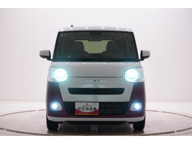 ムーヴキャンバスストライプスＧパノラマモニター　７インチナビ　ドライブレコーダー　両側パワースライドドア　シートヒーター　ＵＳＢ入力端子　Ｂｌｕｅｔｏｏｔｈ　ホッとカップホルダー　オートライト　キーフリー　アイドリングストップ（岡山県）の中古車