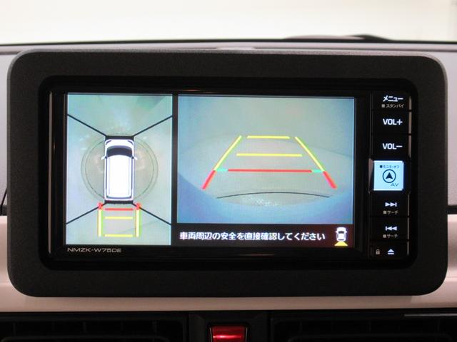 ムーヴキャンバスストライプスＧパノラマモニター　７インチナビ　ドライブレコーダー　両側パワースライドドア　シートヒーター　ＵＳＢ入力端子　Ｂｌｕｅｔｏｏｔｈ　ホッとカップホルダー　オートライト　キーフリー　アイドリングストップ（岡山県）の中古車