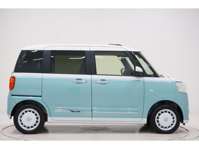 ムーヴキャンバスストライプスGパノラマモニター 7インチナビ 両側パワースライドドア シートヒーター USB入力端子 Bluetooth ホッとカップホルダー オートライト キーフリー アイドリングストップ ティーゼットデオプラス(岡山県)の中古車