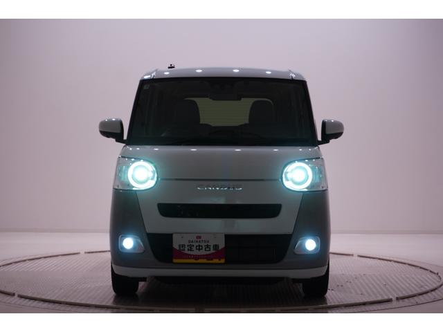 ムーヴキャンバスストライプスGターボパノラマモニター 9インチディスプレイオーディオ ドライブレコーダー 両側パワースライドドア シートヒーター USB入力端子 Bluetooth オートライト キーフリー エコアイドル非装着車(岡山県)の中古車