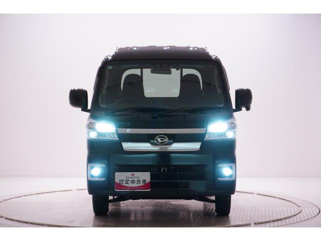 ハイゼットトラックジャンボエクストラLEDヘッドランプ MT5速 荷台作業灯 バックモニター 9インチディスプレイオーディオ ドライブレコーダー USB入力端子 Bluetooth オートライト キーフリー アイドリングストップ(岡山県)の中古車