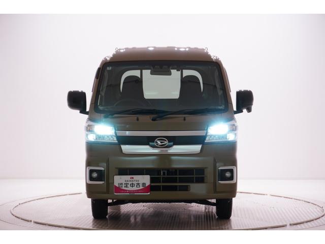 ハイゼットトラックジャンボエクストラLEDヘッドランプ 4WD 荷台作業灯 バックモニター 9インチディスプレイオーディオ ドライブレコーダー USB入力端子 Bluetooth オートライト キーフリー アイドリングストップ(岡山県)の中古車