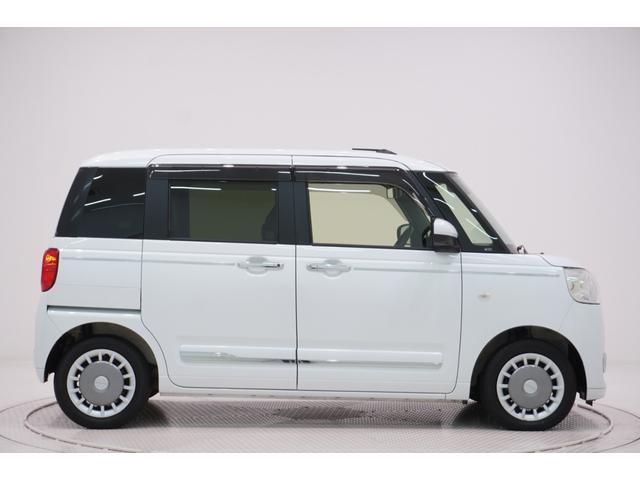 ムーヴキャンバスセオリーGシートヒーター 両側パワースライドドア オートライト キーフリー アイドリングストップ パノラマモニター ディスプレイオーディオ ドライブレコーダー USB入力端子 Bluetooth(岡山県)の中古車