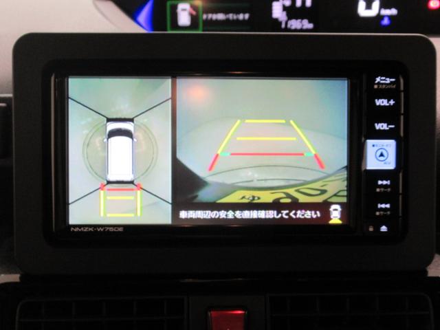 タントカスタムＲＳパノラマモニター　７インチナビ　ドライブレコーダー　両側パワースライドドア　シートヒーター　ＵＳＢ入力端子　Ｂｌｕｅｔｏｏｔｈ　オートライト　キーフリー　ティーゼットデオプラス　エコアイドル非装着車（岡山県）の中古車