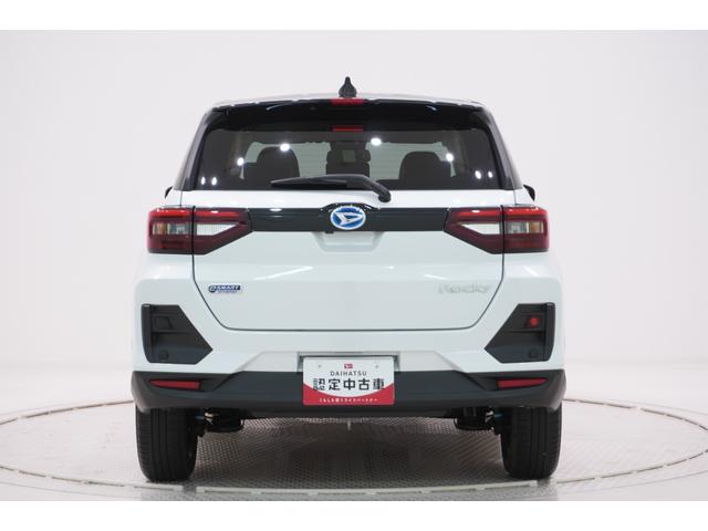 ロッキープレミアムＧ　ＨＥＶ７インチナビ　シートヒーター　ＵＳＢ入力端子　Ｂｌｕｅｔｏｏｔｈ　オートライト　キーフリー　衝突被害軽減システム　レーンアシスト　オートマチックハイビーム　ティーゼットデオプラス（岡山県）の中古車