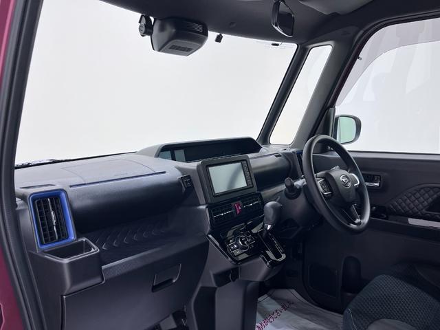 タントカスタムXシートヒーター 両側パワースライドドア オートライト キーフリー アイドリングストップ パノラマモニター ナビ ドライブレコーダー USB入力端子 Bluetooth ティーゼットデオプラス(岡山県)の中古車