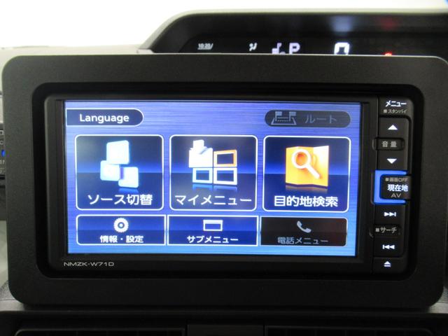 タントＸシートヒーター　左側パワースライドドア　オートライト　キーフリー　アイドリングストップ　パノラマモニター　ナビ　ドライブレコーダー　ＵＳＢ入力端子　Ｂｌｕｅｔｏｏｔｈ　ティーゼットデオプラス（岡山県）の中古車