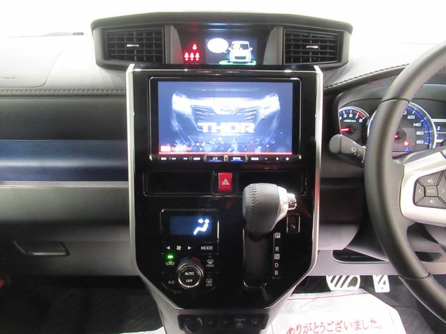 トールカスタムＧターボ　ＳＡ３シートヒーター　両側パワースライドドア　オートライト　キーフリー　アイドリングストップ　パノラマモニター　ナビ　ＵＳＢ入力端子　Ｂｌｕｅｔｏｏｔｈ　ティーゼットデオプラス（岡山県）の中古車