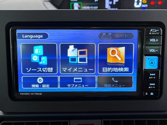タントXバックモニター 7インチナビ 左側パワースライドドア シートヒーター USB入力端子 Bluetooth オートライト キーフリー アイドリングストップ ティーゼットデオプラス(岡山県)の中古車
