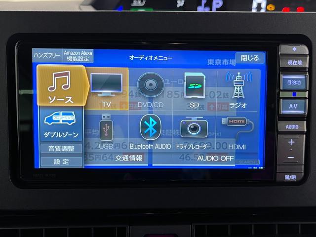 タントカスタムＸシートヒーター　両側パワースライドドア　オートライト　キーフリー　パノラマモニター　ナビ　ドライブレコーダー　ＵＳＢ入力端子　Ｂｌｕｅｔｏｏｔｈ　エコアイドル非装着車　ティーゼットデオプラス（岡山県）の中古車