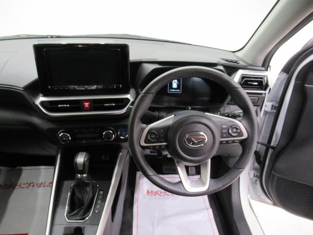 ロッキープレミアムG HEVシートヒーター オートライト キーフリー パノラマモニター ナビ ドライブレコーダー USB入力端子 Bluetooth 衝突被害軽減システム レーンアシスト オートマチックハイビーム(岡山県)の中古車