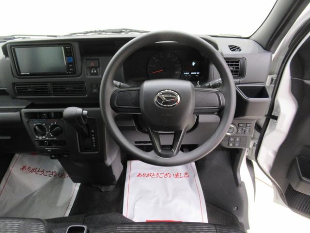 ハイゼットカーゴデッキバンGLEDヘッドランプ 7インチナビ 両側パワースライドドア USB入力端子 Bluetooth オートライト キーフリー アイドリングストップ ティーゼットデオプラス(岡山県)の中古車