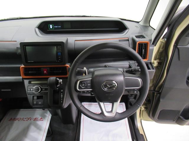 タントファンクロスターボパノラマモニター　７インチナビ　ドライブレコーダー　両側パワースライドドア　シートヒーター　ＵＳＢ入力端子　Ｂｌｕｅｔｏｏｔｈ　オートライト　キーフリー　アイドリングストップ　ティーゼットデオプラス（岡山県）の中古車