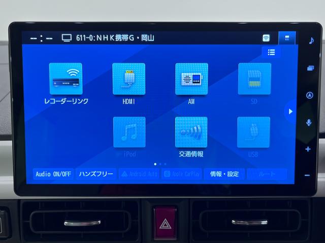ムーヴキャンバスストライプスＧバックモニター　１０インチナビ　両側パワースライドドア　シートヒーター　ＵＳＢ入力端子　Ｂｌｕｅｔｏｏｔｈ　ホッとカップホルダー　オートライト　キーフリー　アイドリングストップ　ティーゼットデオプラス（岡山県）の中古車