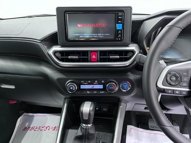 ロッキープレミアムＧ　ＨＥＶパノラマモニター　７インチナビ　ドライブレコーダー　シートヒーター　ＵＳＢ入力端子　Ｂｌｕｅｔｏｏｔｈ　オートライト　キーフリー　衝突被害軽減システム　レーンアシスト　オートマチックハイビーム（岡山県）の中古車