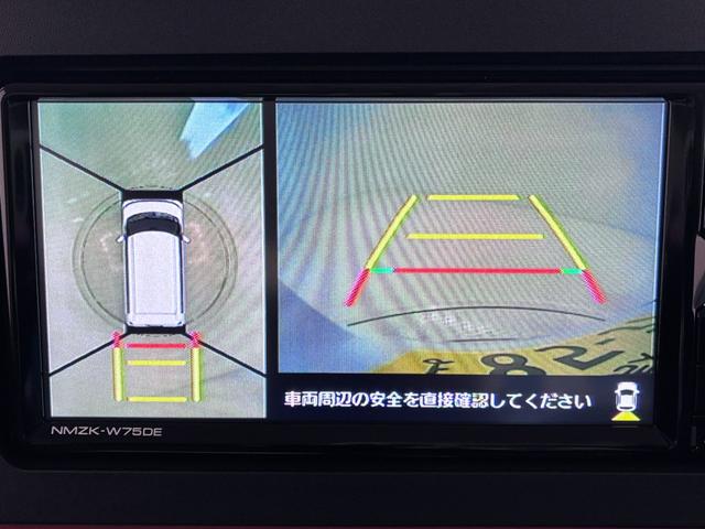 タントファンクロスターボパノラマモニター　７インチナビ　両側パワースライドドア　シートヒーター　ＵＳＢ入力端子　Ｂｌｕｅｔｏｏｔｈ　オートライト　キーフリー　アイドリングストップ　ティーゼットデオプラス（岡山県）の中古車